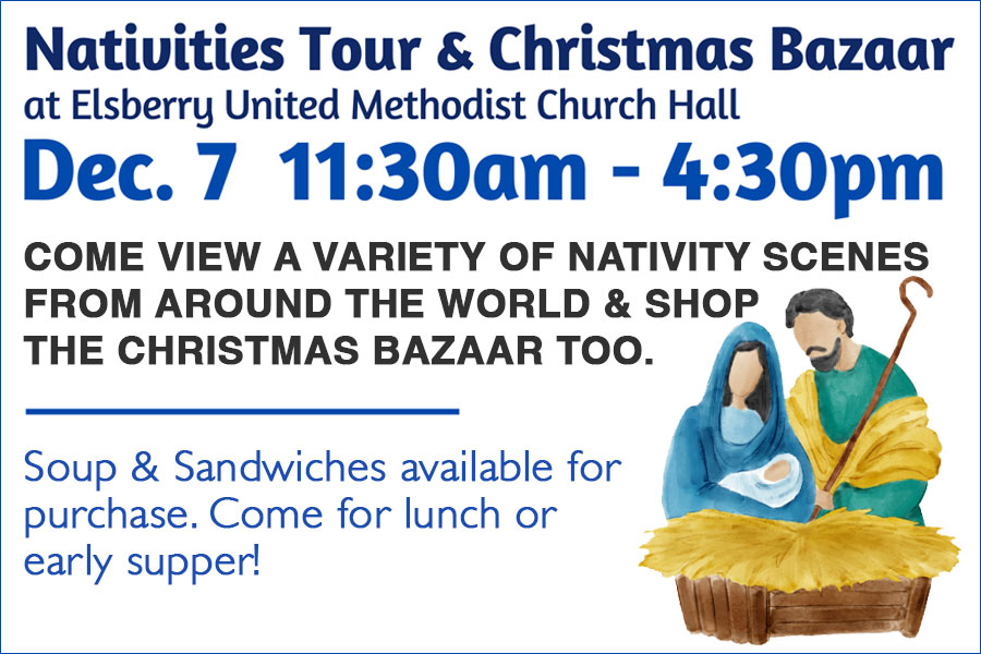 Nativities Tour and Christmas Bazaar